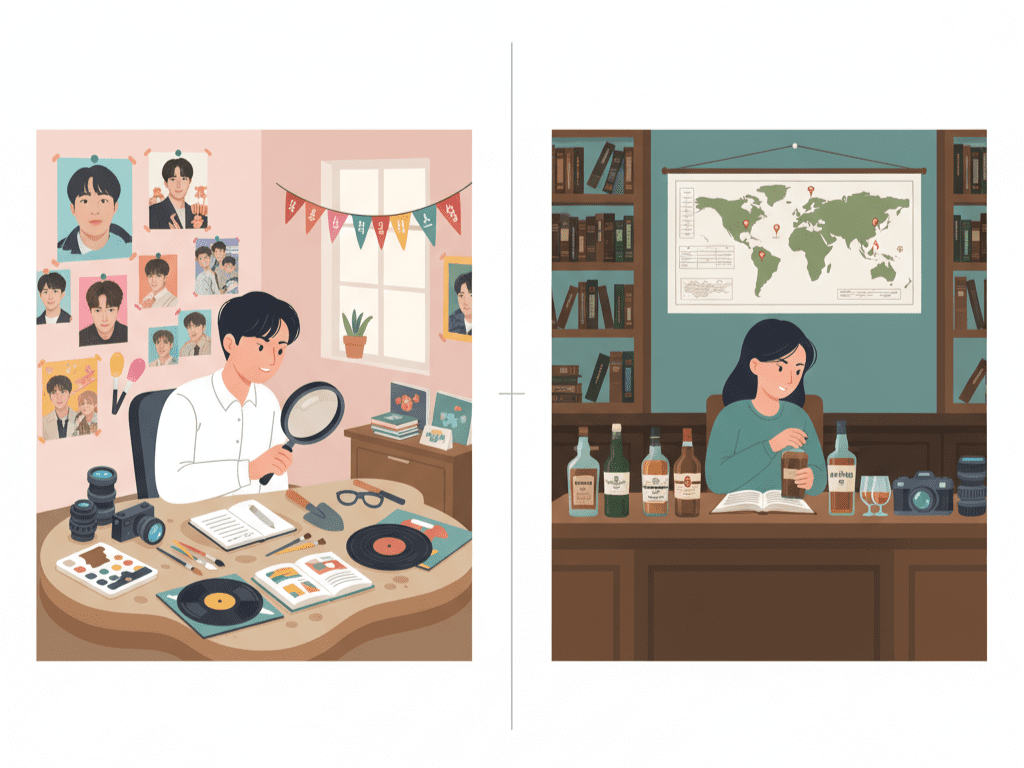 디깅과 덕질의 차이